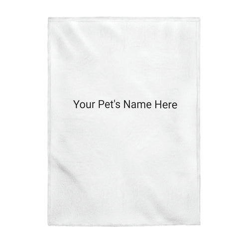 Velveteen Plush Blanket